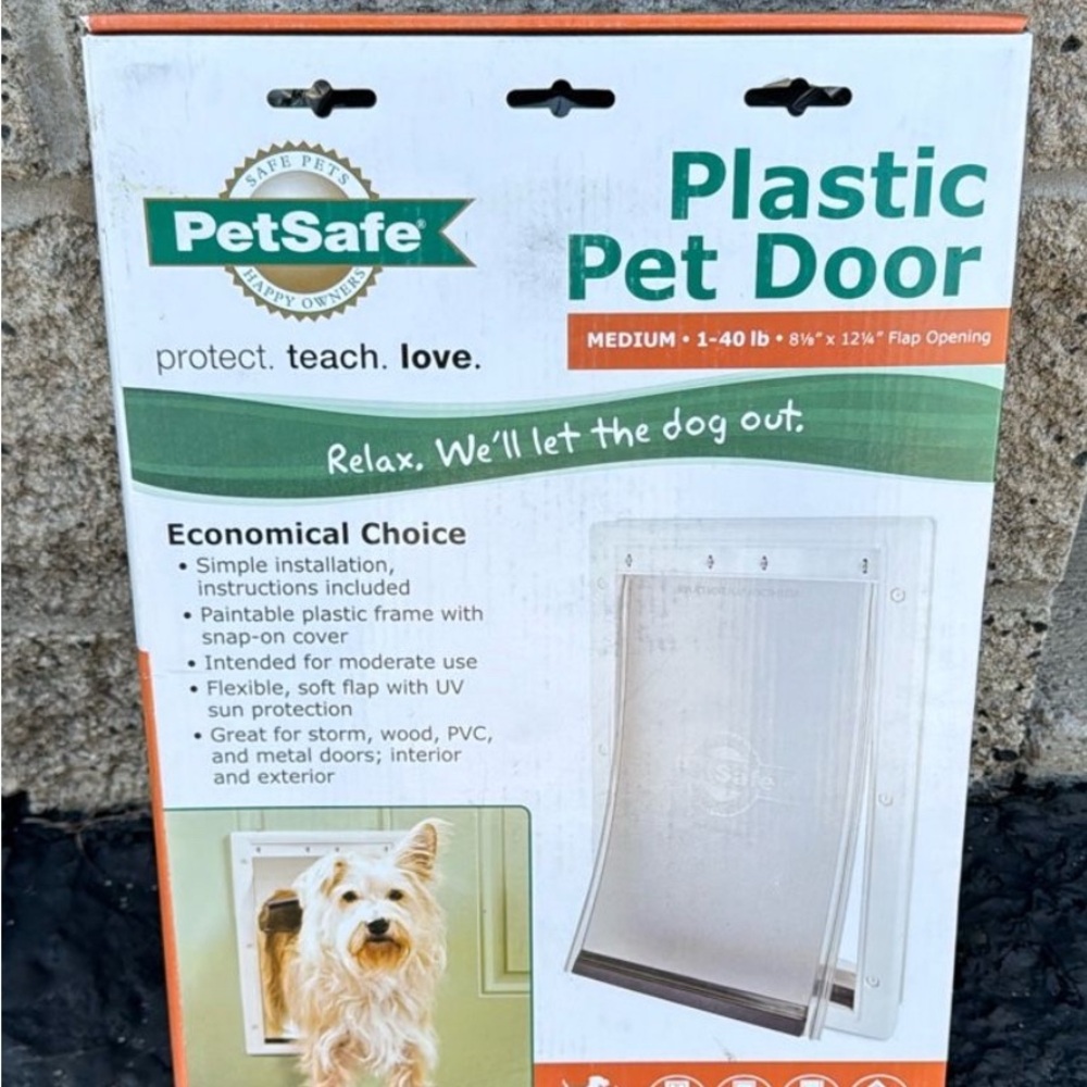PetSafe White Small Pet Access Door